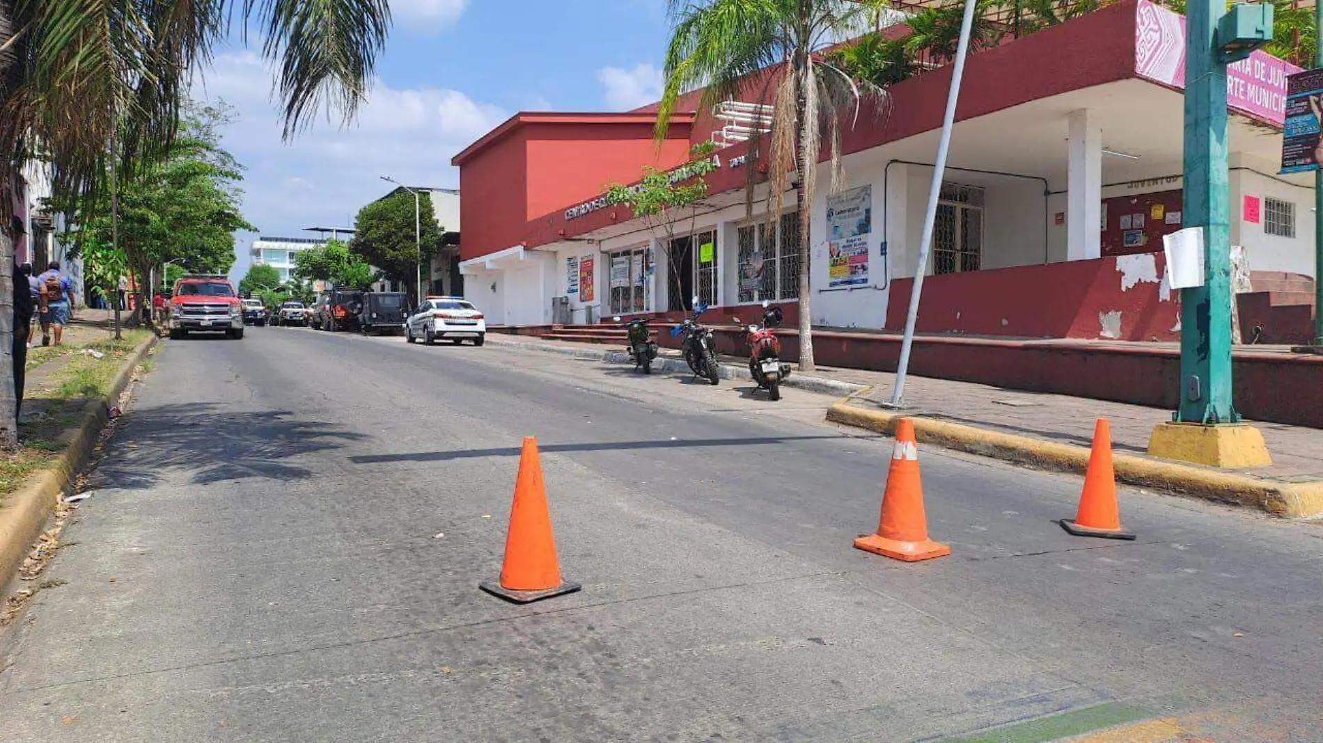 Calle bloqueada